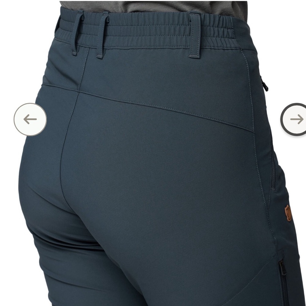 Fjallraven Abisko Winter Stretch Pants in Dark Navy US 6 - Picture 4 of 9